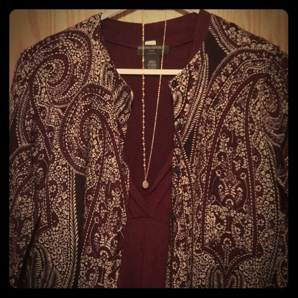 GUC Banana Republic blouse
